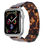 ストレッチロープスクエアレジンウォッチバンド、Apple Watch 46mm / 49mm / 45mm / 44mm 用、Apple Watch 42mm / 41mm / 40mm / 38mm 用