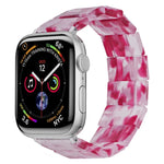 ストレッチロープスクエアレジンウォッチバンド、Apple Watch 46mm / 49mm / 45mm / 44mm 用、Apple Watch 42mm / 41mm / 40mm / 38mm 用