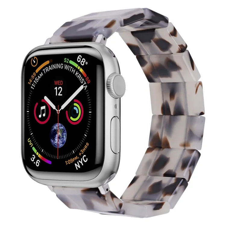 ストレッチロープスクエアレジンウォッチバンド、Apple Watch 46mm / 49mm / 45mm / 44mm 用、Apple Watch 42mm / 41mm / 40mm / 38mm 用