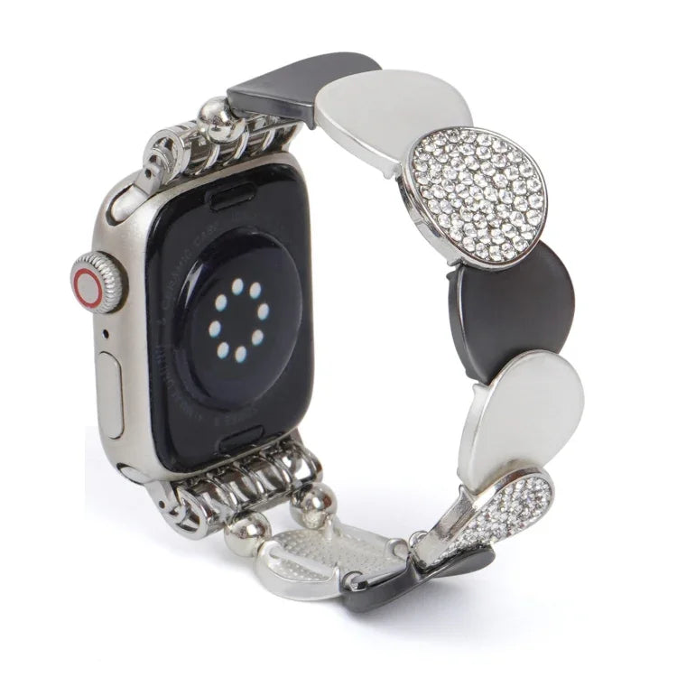 合金チェーンメタルウォッチバンド、Apple Watch 46mm / 49mm / 45mm / 44mm 用、Apple Watch 42mm / 41mm / 40mm / 38mm 用