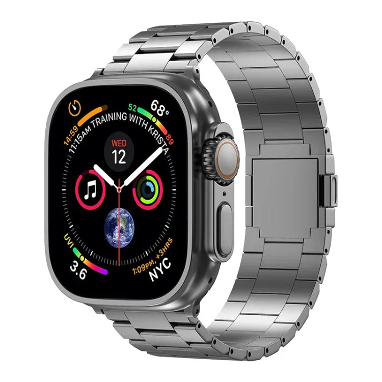トリビーズ磁気チタン合金ウォッチバンド、Apple Watch 46mm / 49mm / 45mm / 44mm 用、Apple Watch 42mm / 41mm / 40mm / 38mm 用