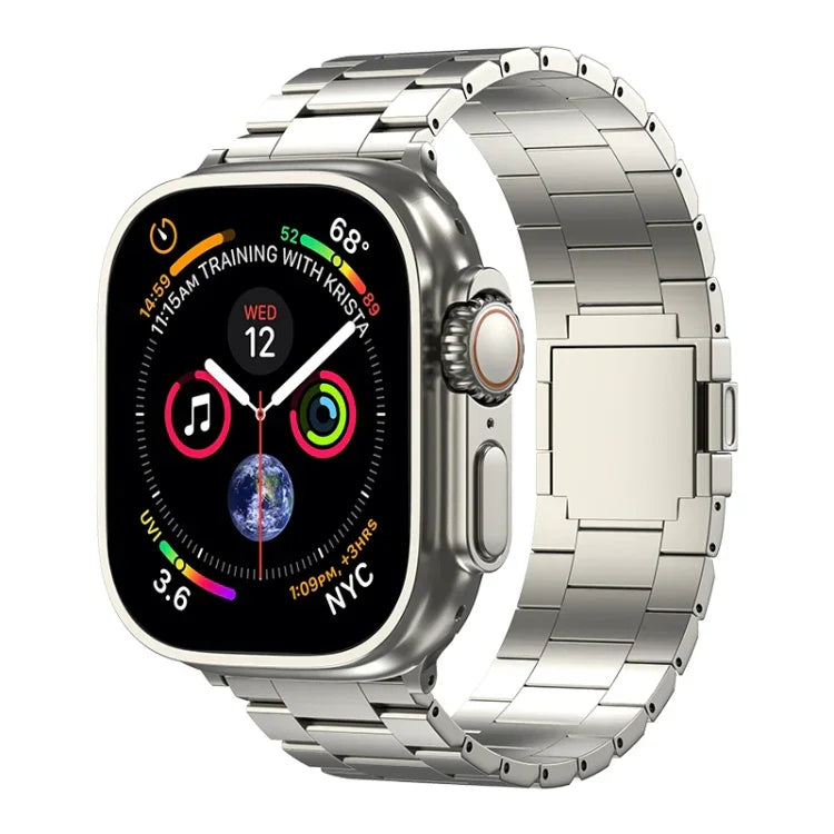 トリビーズ磁気チタン合金ウォッチバンド、Apple Watch 46mm / 49mm / 45mm / 44mm 用、Apple Watch 42mm / 41mm / 40mm / 38mm 用