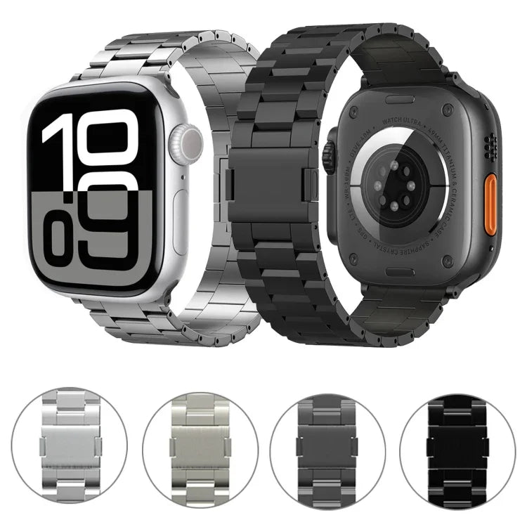 トリビーズ磁気チタン合金ウォッチバンド、Apple Watch 46mm / 49mm / 45mm / 44mm 用、Apple Watch 42mm / 41mm / 40mm / 38mm 用