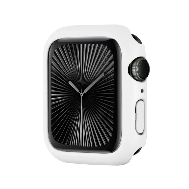 スプレーグレージング PC フレーム ハーフカバレッジウォッチケース、Apple Watch Series 10 / 11 46mm 用、Apple Watch Series 10 / 11 42mm 用