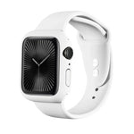 スプレーグレージング PC フレーム ハーフカバレッジウォッチケース、Apple Watch Series 10 / 11 46mm 用、Apple Watch Series 10 / 11 42mm 用