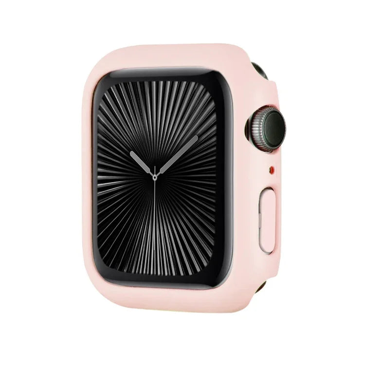 スプレーグレージング PC フレーム ハーフカバレッジウォッチケース、Apple Watch Series 10 / 11 46mm 用、Apple Watch Series 10 / 11 42mm 用