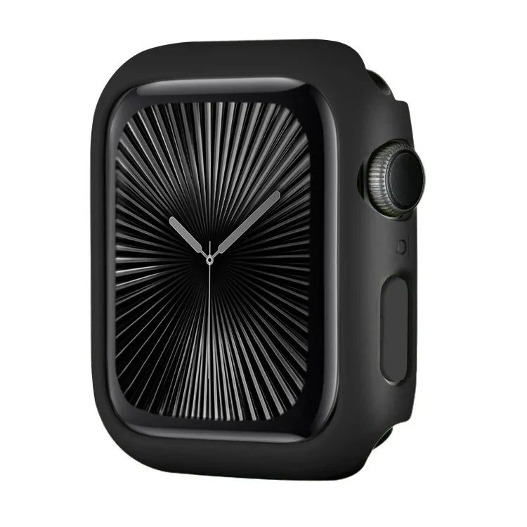 スプレーグレージング PC フレーム ハーフカバレッジウォッチケース、Apple Watch Series 10 / 11 46mm 用、Apple Watch Series 10 / 11 42mm 用
