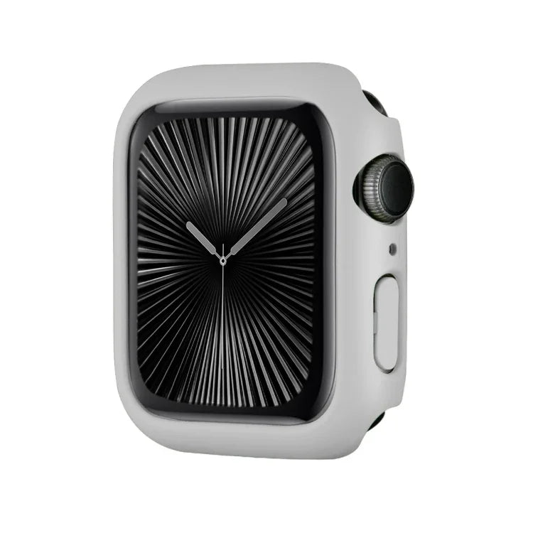 スプレーグレージング PC フレーム ハーフカバレッジウォッチケース、Apple Watch Series 10 / 11 46mm 用、Apple Watch Series 10 / 11 42mm 用