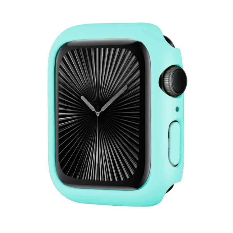 スプレーグレージング PC フレーム ハーフカバレッジウォッチケース、Apple Watch Series 10 / 11 46mm 用、Apple Watch Series 10 / 11 42mm 用