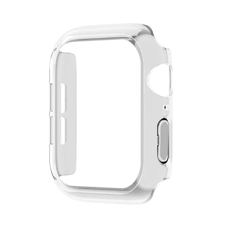 スプレーグレージング PC フレーム ハーフカバレッジウォッチケース、Apple Watch Series 10 / 11 46mm 用、Apple Watch Series 10 / 11 42mm 用
