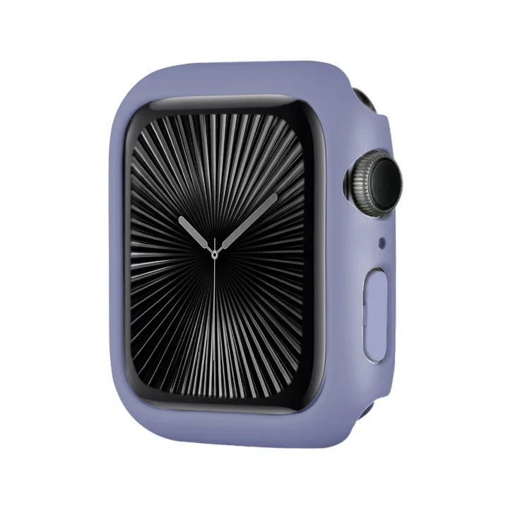 スプレーグレージング PC フレーム ハーフカバレッジウォッチケース、Apple Watch Series 10 / 11 46mm 用、Apple Watch Series 10 / 11 42mm 用