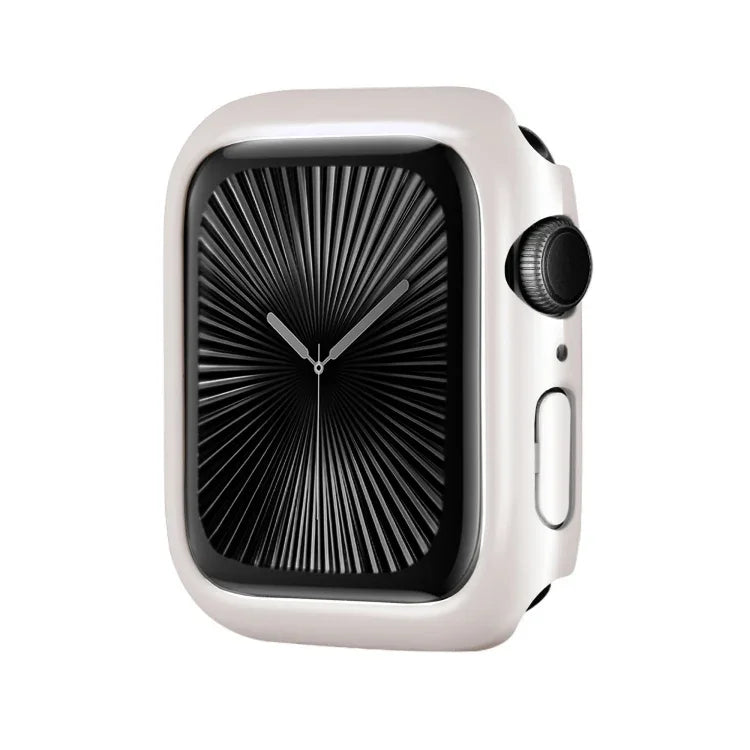 スプレーグレージング PC フレーム ハーフカバレッジウォッチケース、Apple Watch Series 10 / 11 46mm 用、Apple Watch Series 10 / 11 42mm 用