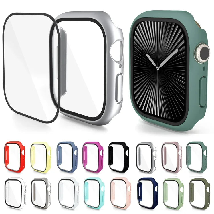 PC一体型強化フィルムウォッチケース、Apple Watch Series 10 / 11 46mm用、Apple Watch Series 10 / 11 42mm用