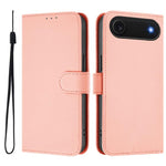 スキンフィール無地レザースマホケースストラップ付き、iPhone Air用、iPhone 16 Pro Max用