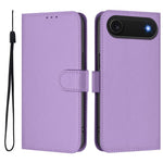 スキンフィール無地レザースマホケースストラップ付き、iPhone Air用、iPhone 16 Pro Max用