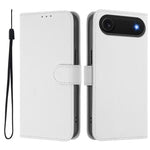 スキンフィール無地レザースマホケースストラップ付き、iPhone Air用、iPhone 16 Pro Max用
