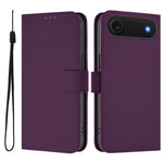 スキンフィール無地レザースマホケースストラップ付き、iPhone Air用、iPhone 16 Pro Max用