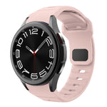 ウェーブテクスチャーリバースバックルシリコンウォッチバンド、Samsung Galaxy Watch 7 / 6 / 5 / 4用