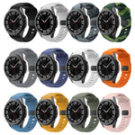 ウェーブテクスチャーリバースバックルシリコンウォッチバンド、Samsung Galaxy Watch 7 / 6 / 5 / 4用