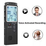 T60 スマートHDノイズキャンセリング ボイスレコーダー MP3プレーヤー、T60