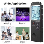 T60 スマートHDノイズキャンセリング ボイスレコーダー MP3プレーヤー、T60