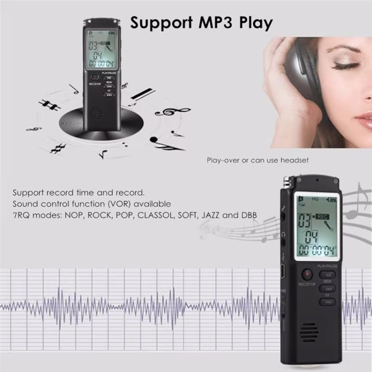 T60 スマートHDノイズキャンセリング ボイスレコーダー MP3プレーヤー、T60