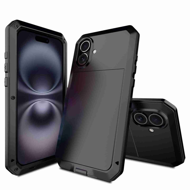RedPepperトリプルプルーフメタルスマホケース、iPhone 17 Pro Max用、iPhone 17 Pro用、iPhone 17用、iPhone Air用、iPhone 16 Pro Max用、iPhone 16 Pro用、iPhone 16 Plus用、iPhone 16用