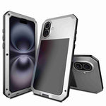 RedPepperトリプルプルーフメタルスマホケース、iPhone 17 Pro Max用、iPhone 17 Pro用、iPhone 17用、iPhone Air用、iPhone 16 Pro Max用、iPhone 16 Pro用、iPhone 16 Plus用、iPhone 16用