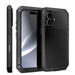 RedPepperトリプルプルーフメタルスマホケース、iPhone 17 Pro Max用、iPhone 17 Pro用、iPhone 17用、iPhone Air用、iPhone 16 Pro Max用、iPhone 16 Pro用、iPhone 16 Plus用、iPhone 16用