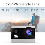 2.0インチIPS HDスクリーン広角アクションカメラ
