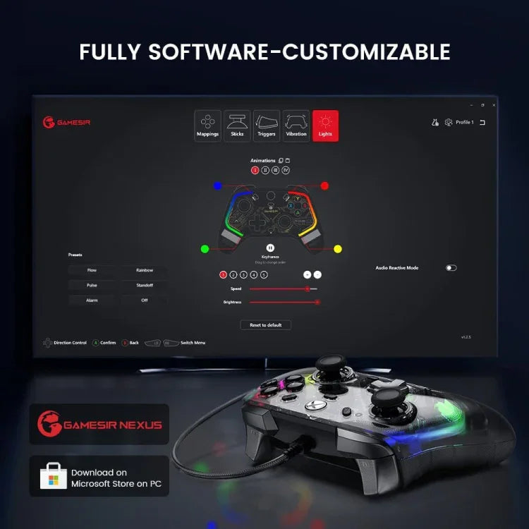 GameSir GameSir Kaleid 有線ゲームコントローラー Xbox用