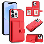ボタンカードバッグRFID防盗スマホケース、iPhone 17 Pro Max用、iPhone 17 Pro用、iPhone 17用、iPhone Air用、iPhone 16 Pro Max用、iPhone 16 Pro用、iPhone 16 Plus用、iPhone 16用