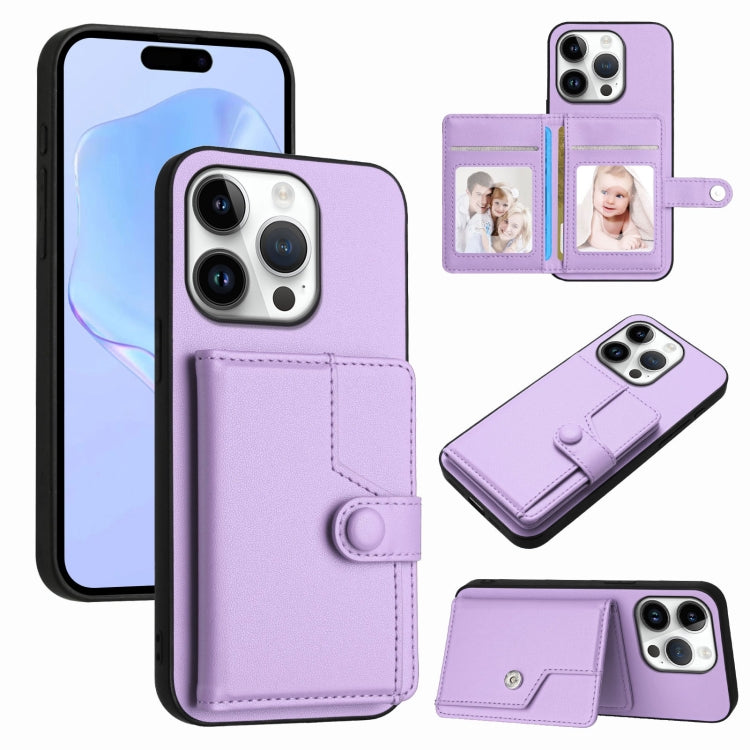 ボタンカードバッグRFID防盗スマホケース、iPhone 17 Pro Max用、iPhone 17 Pro用、iPhone 17用、iPhone Air用、iPhone 16 Pro Max用、iPhone 16 Pro用、iPhone 16 Plus用、iPhone 16用