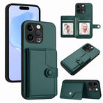 ボタンカードバッグRFID防盗スマホケース、iPhone SE 2022 / 2020用、iPhone 13 Pro Max用、iPhone 13 Pro用、iPhone 13用、iPhone 13 mini用、iPhone 12用、iPhone 12 Pro Max用、iPhone 12 Pro用