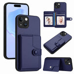 ボタンカードバッグRFID防盗スマホケース、iPhone SE 2022 / 2020用、iPhone 13 Pro Max用、iPhone 13 Pro用、iPhone 13用、iPhone 13 mini用、iPhone 12用、iPhone 12 Pro Max用、iPhone 12 Pro用