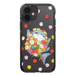 Simple Illustration Pattern Full Coverage Phone Case, For iPhone 12