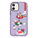 Simple Illustration Pattern Full Coverage Phone Case, For iPhone 12