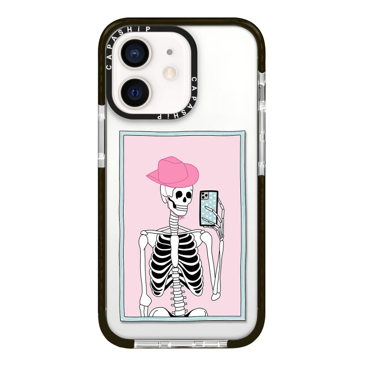 Simple Illustration Pattern Full Coverage Phone Case, For iPhone 12 mini