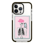 Simple Illustration Pattern Full Coverage Phone Case, For iPhone 15 Pro Max
