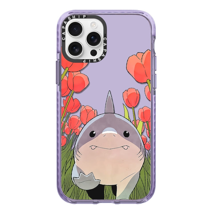Simple Illustration Pattern Full Coverage Phone Case, For iPhone 16 Pro Max