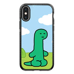 Simple Illustration Pattern Full Coverage Phone Case, For iPhone XS Max