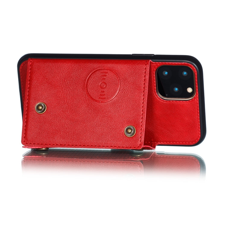Leather Protective Case with Holder & Card Slots, For iPhone 12 mini, For iPhone 12 / 12 Pro, For iPhone 12 Pro Max