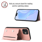 スキンフィール4カードスロット付きリストストラップ付き電話ケース、iPhone 12 mini用、iPhone 11 Pro Max用、iPhone 11用、iPhone 11 Pro用、iPhone X / XS用、iPhone XR用、iPhone XS Max用、iPhone 7 Plus / 8 Plus用