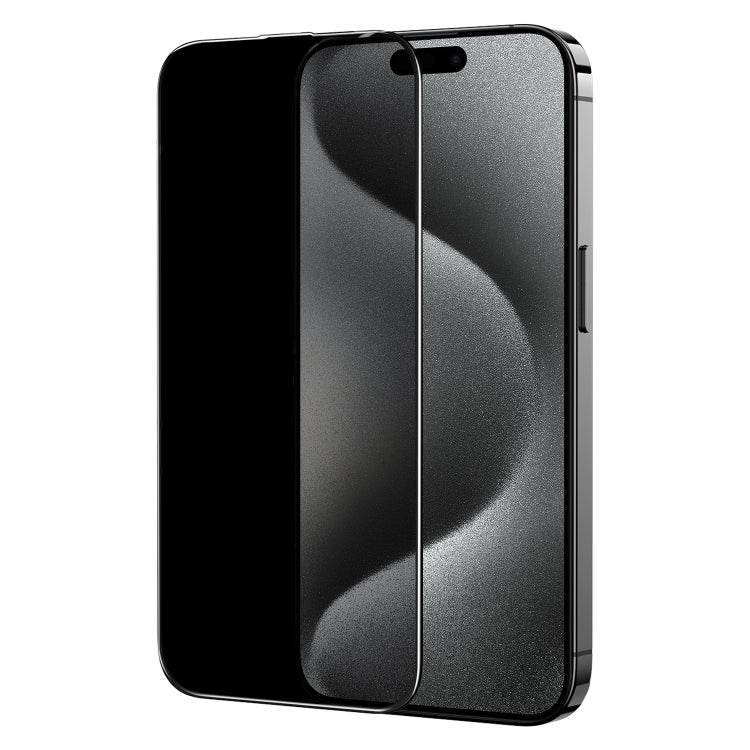 JOYROOM ナイトシリーズ 2.5D フルスクリーン プライバシー強化フィルム、iPhone 17 Pro Max用、iPhone 17 Pro用、iPhone 17用、iPhone Air用、iPhone 15 Pro Max用、iPhone 15 Pro用、iPhone 15 Plus用、iPhone 15用