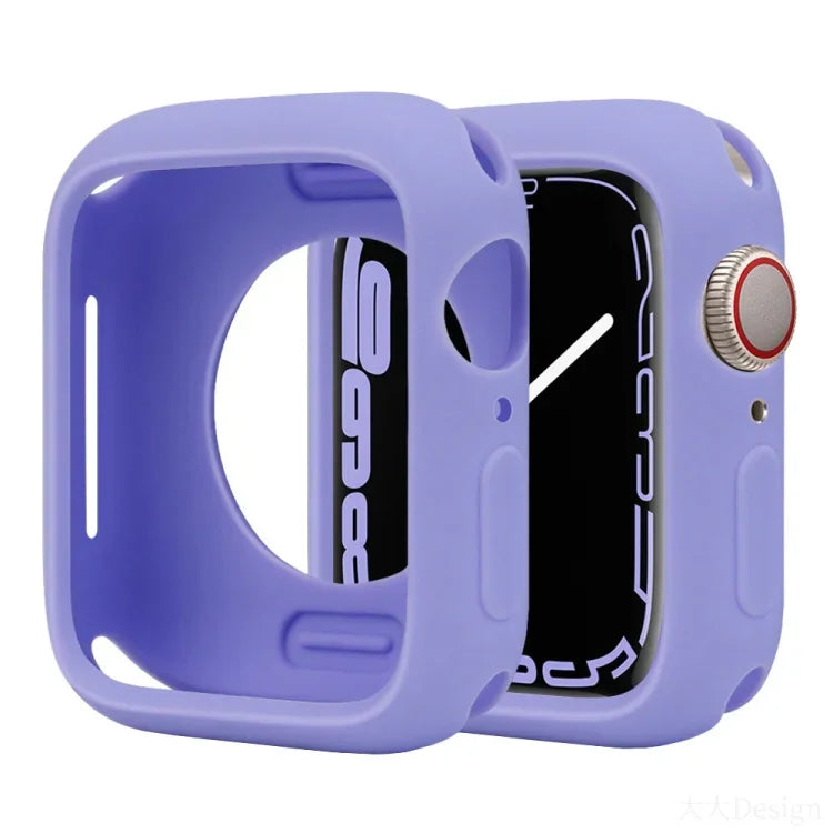 キャンディシリコン半カバー時計ケース、Apple Watch Series 45mm用
