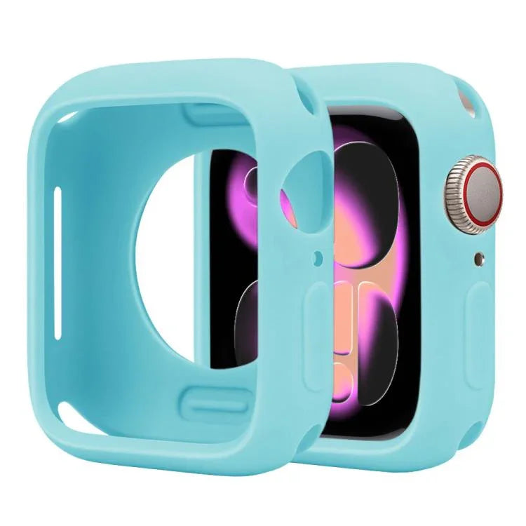 Candy Silicone Half Coverage Watch Case, For Apple Watch Series 11 / 10 46mm