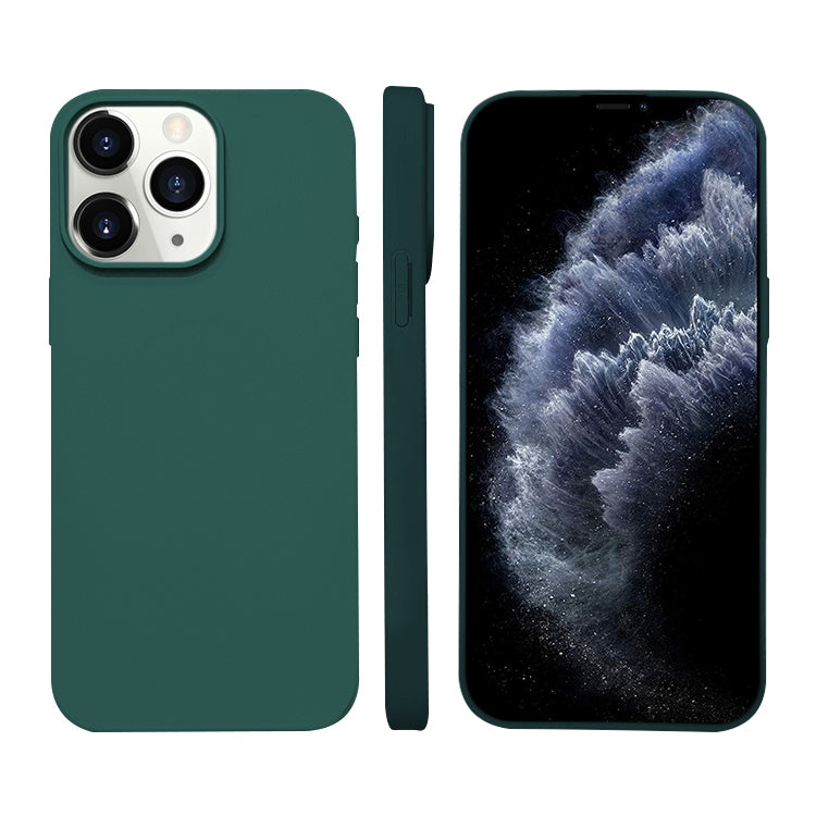Liquid Silicone Phone MagSafe Case, For iPhone 11 Pro