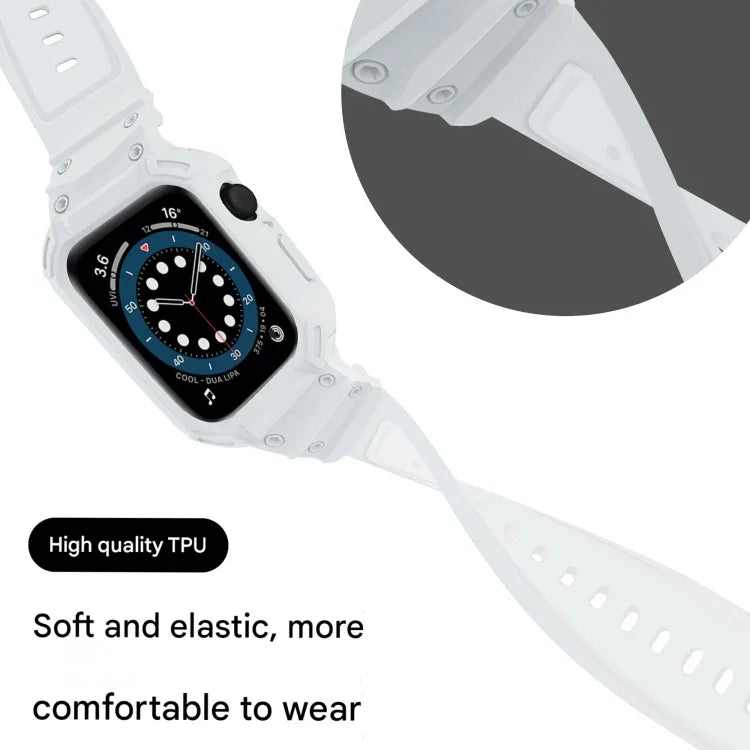アーマーTPUケース一体型ウォッチバンド、Apple Watch Series 10 / 11 46mm用、Apple Watch Series 10 / 11 42mm用