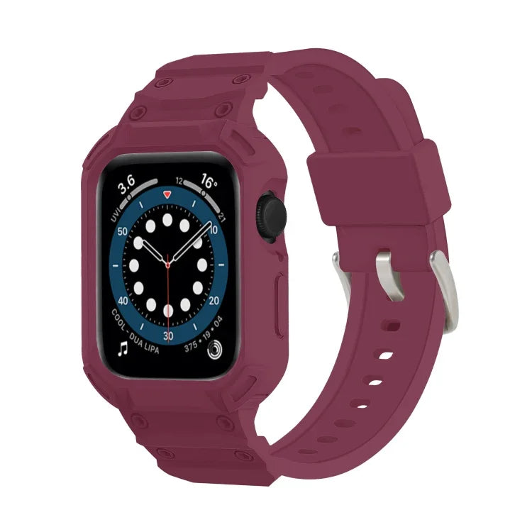 アーマーTPUケース一体型ウォッチバンド、Apple Watch Series 10 / 11 46mm用、Apple Watch Series 10 / 11 42mm用