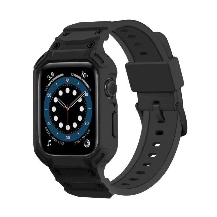 アーマーTPUケース一体型ウォッチバンド、Apple Watch Series 10 / 11 46mm用、Apple Watch Series 10 / 11 42mm用